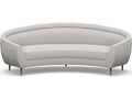 Capri 3-Seat Upholstered Sofa in Storm Light Grey
