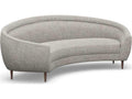 Capri Upholstered Sofa in Rock Dark Grey