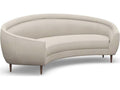 Capri 3-Seat Upholstered Sofa in Bluff Canyon Weave and Walnut