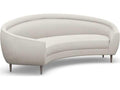 Capri Boucle Upholstered Sofa in Cameo Icy Grey
