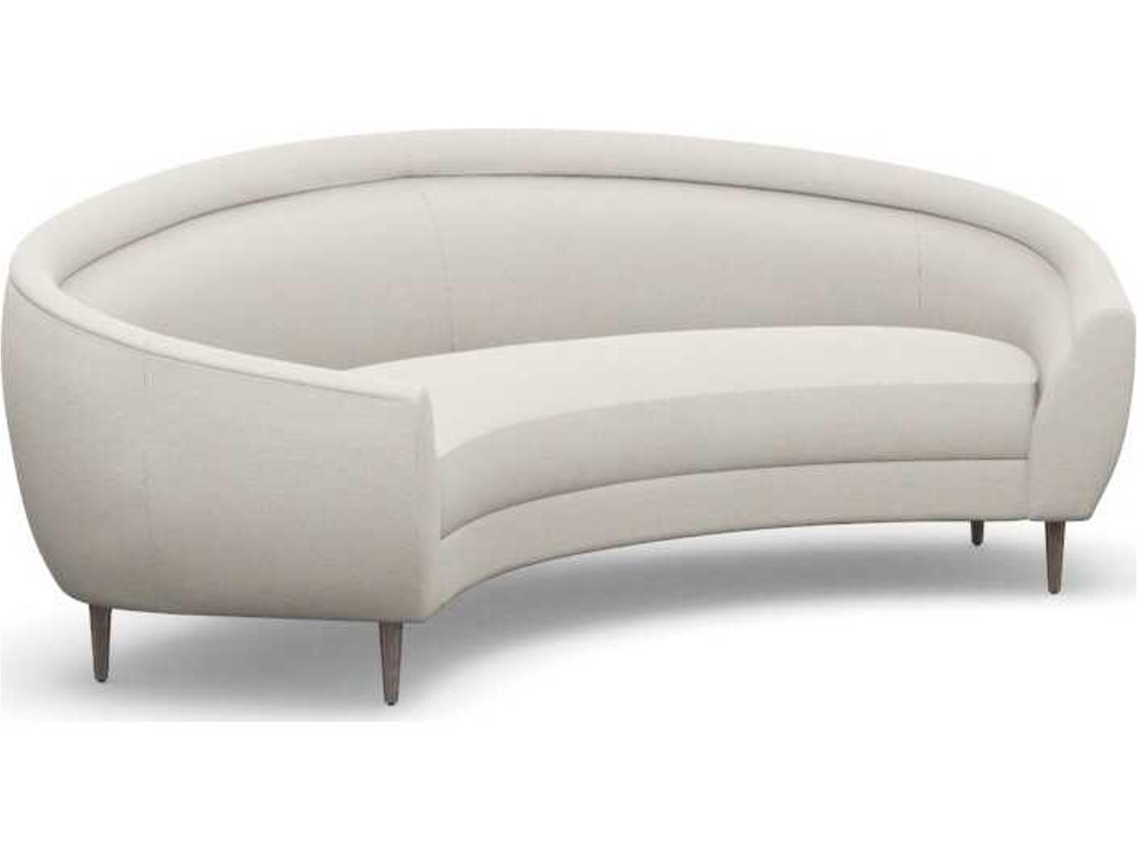 Capri Boucle Upholstered Sofa in Cameo Icy Grey