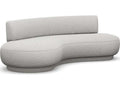 Nuage 3-Seat Upholstered Sofa in Storm Gray
