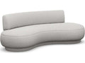 Nuage Storm Gray Upholstered Sofa in Paseo Linen