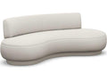 Nuage 3-Seat Upholstered Sofa in Cameo Cream Boucle