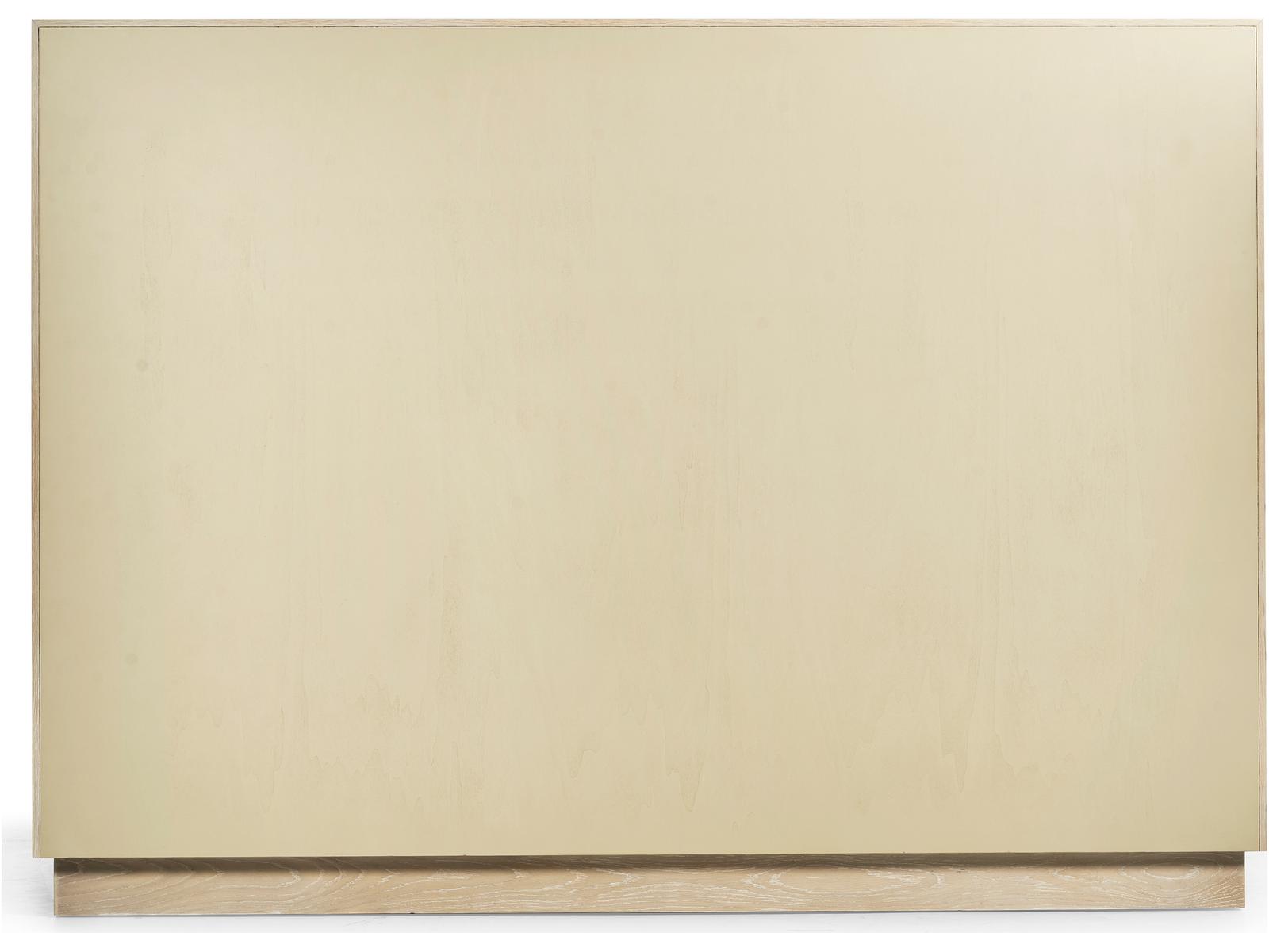 Water Hydra King Panel Bed in Water White Parchment Oak