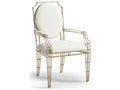 Jc Modern Bronze Upholstered Arm Dining Chair