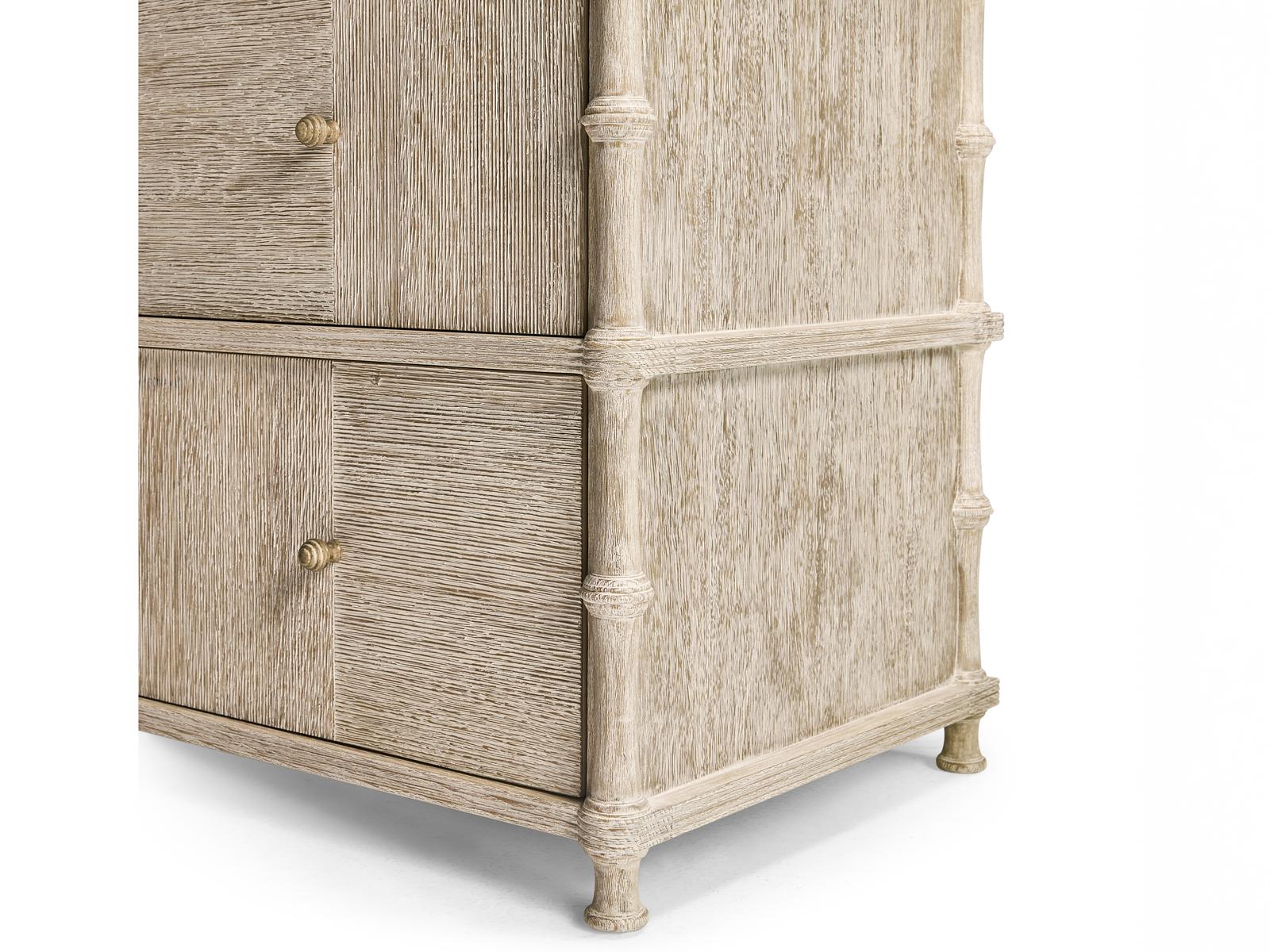 William Yeoward 6-Drawer Bywater Double Dresser in Washed Acacia