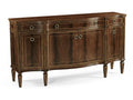 Jc Traditional Rectangular Wood Antique Mahogany Console Table