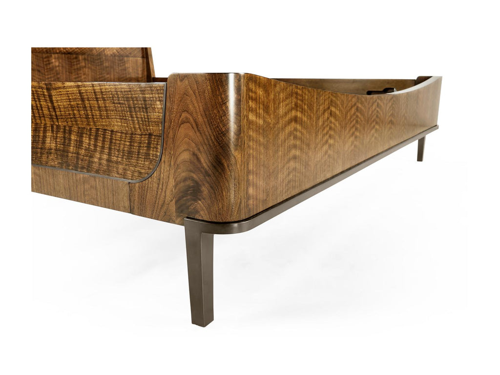 Toulouse US King Panel Bed in Toulouse Walnut