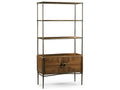 Toulouse Rectangular Wood Walnut Console Table