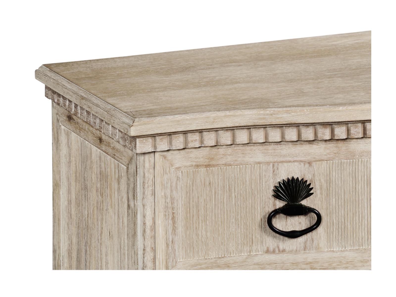 William Yeoward Bickerton 3-Drawer Commode in Washed Acacia