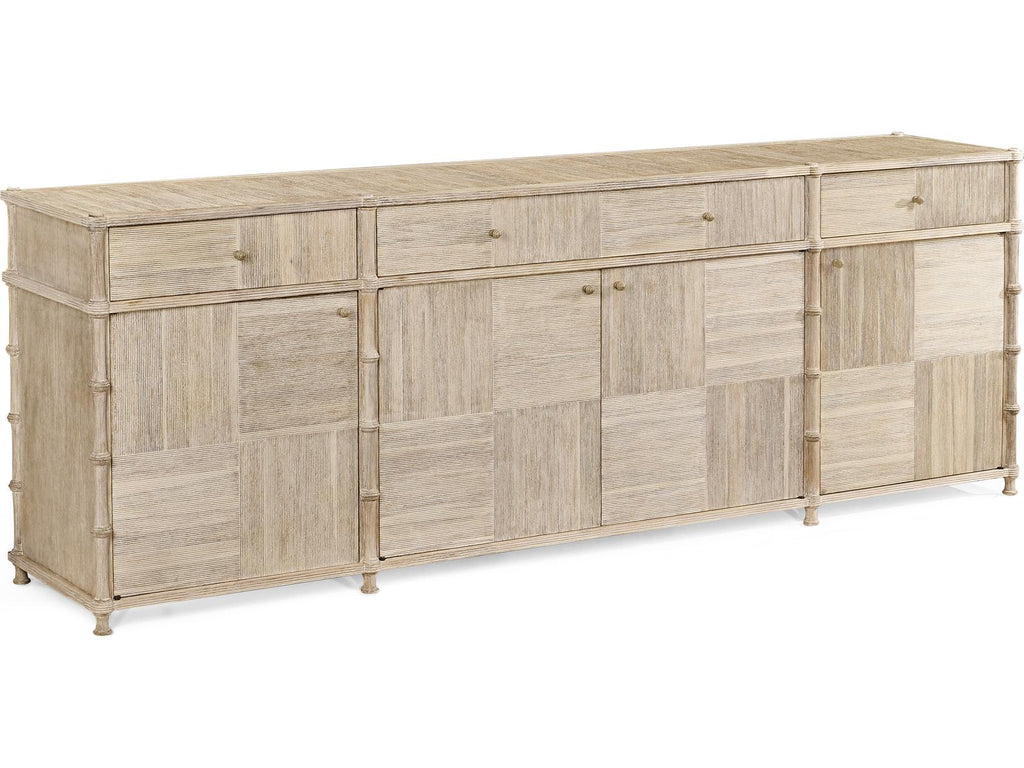William Yeoward Bywater Rectangular Washed Acacia Console Table