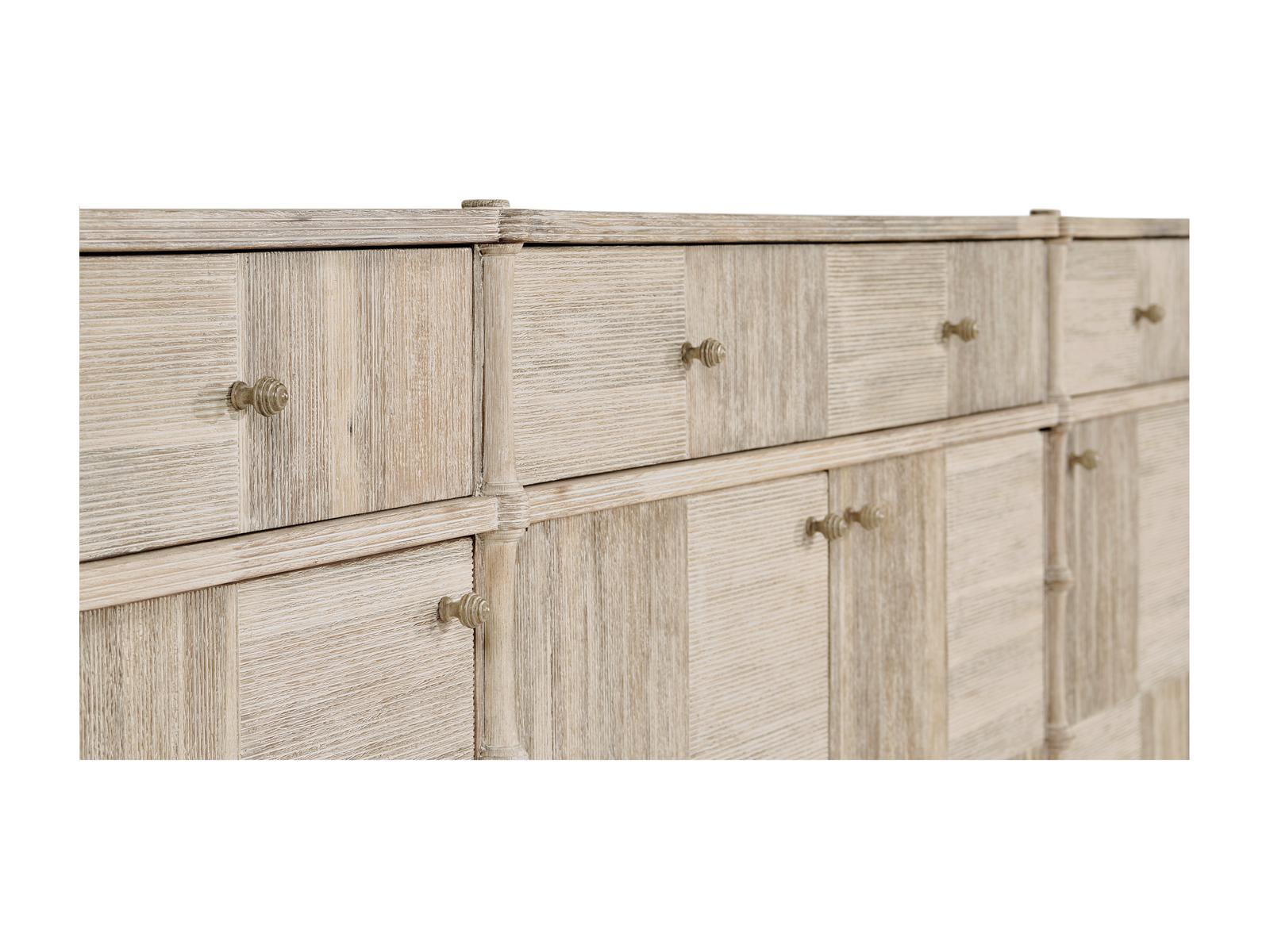 William Yeoward Bywater Rectangular Washed Acacia Console Table