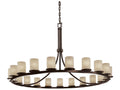 Justice Design Group Limoges 21-Light Chandelier