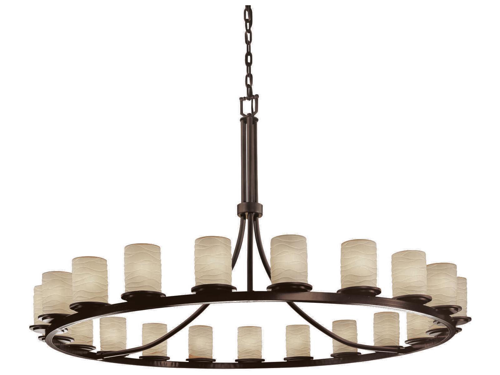 Justice Design Group Limoges 21-Light Chandelier