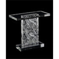 John Richard Textured Crystal Side Table
