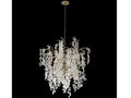 John Richard Shiro-Noda 11-Light Crystal Chandelier in Champagne Finish