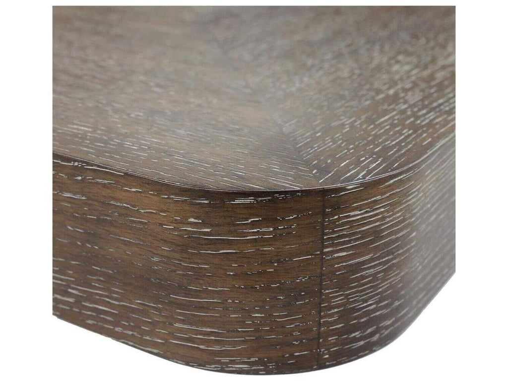 Plateau Square Wood Coffee Table in Falstaff Finish