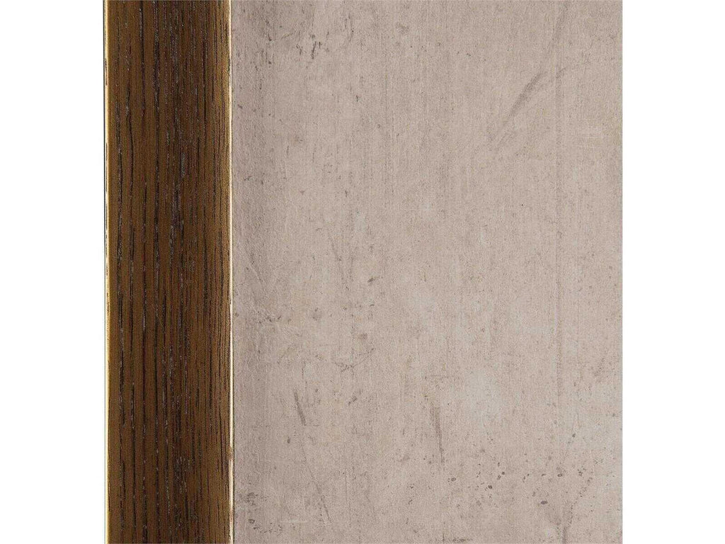 Hallwood Tall Cabinet Golden Oak with Tiza Gesso Doors