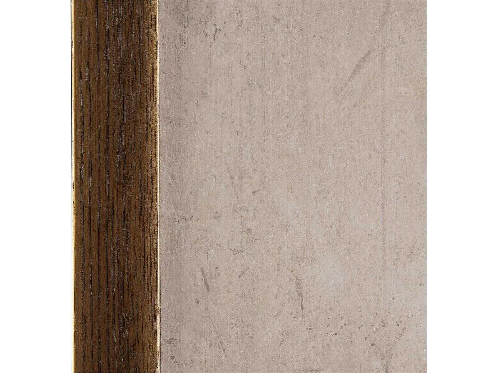 Hallwood Tall Cabinet Golden Oak with Tiza Gesso Doors