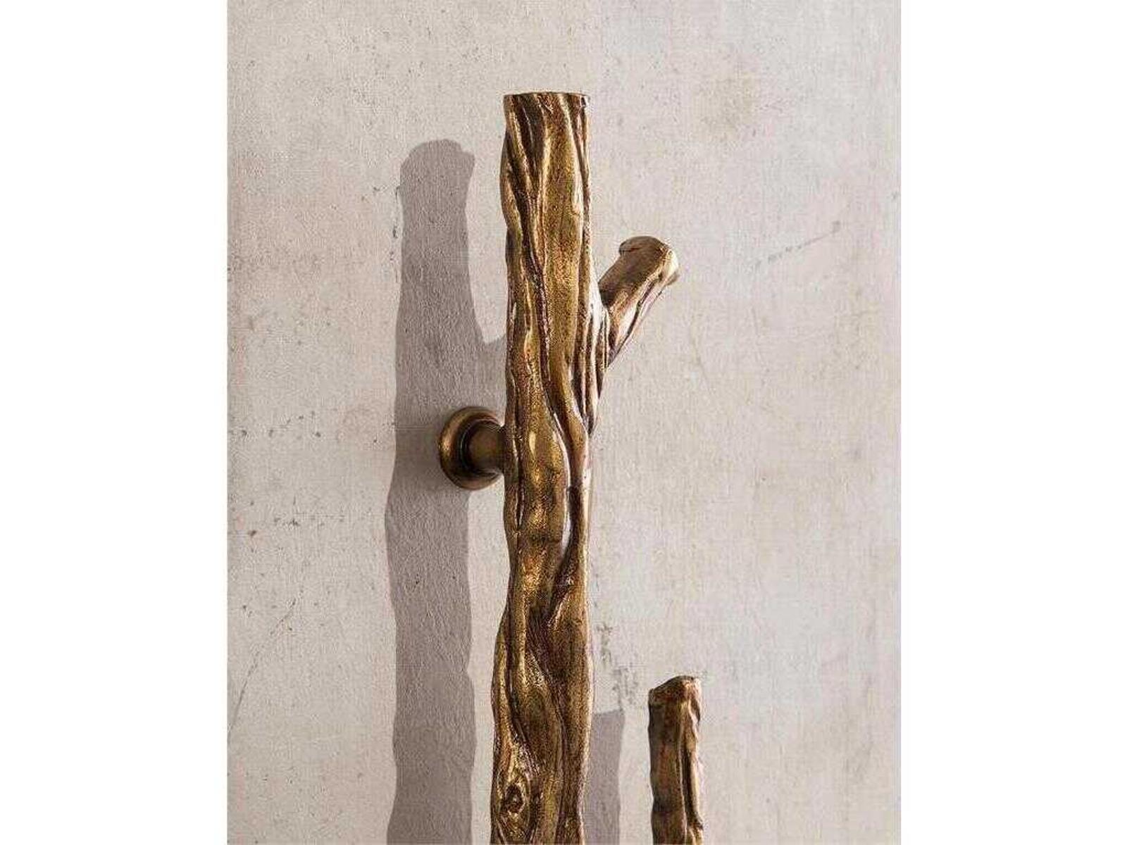 Hallwood Tall Cabinet Golden Oak with Tiza Gesso Doors