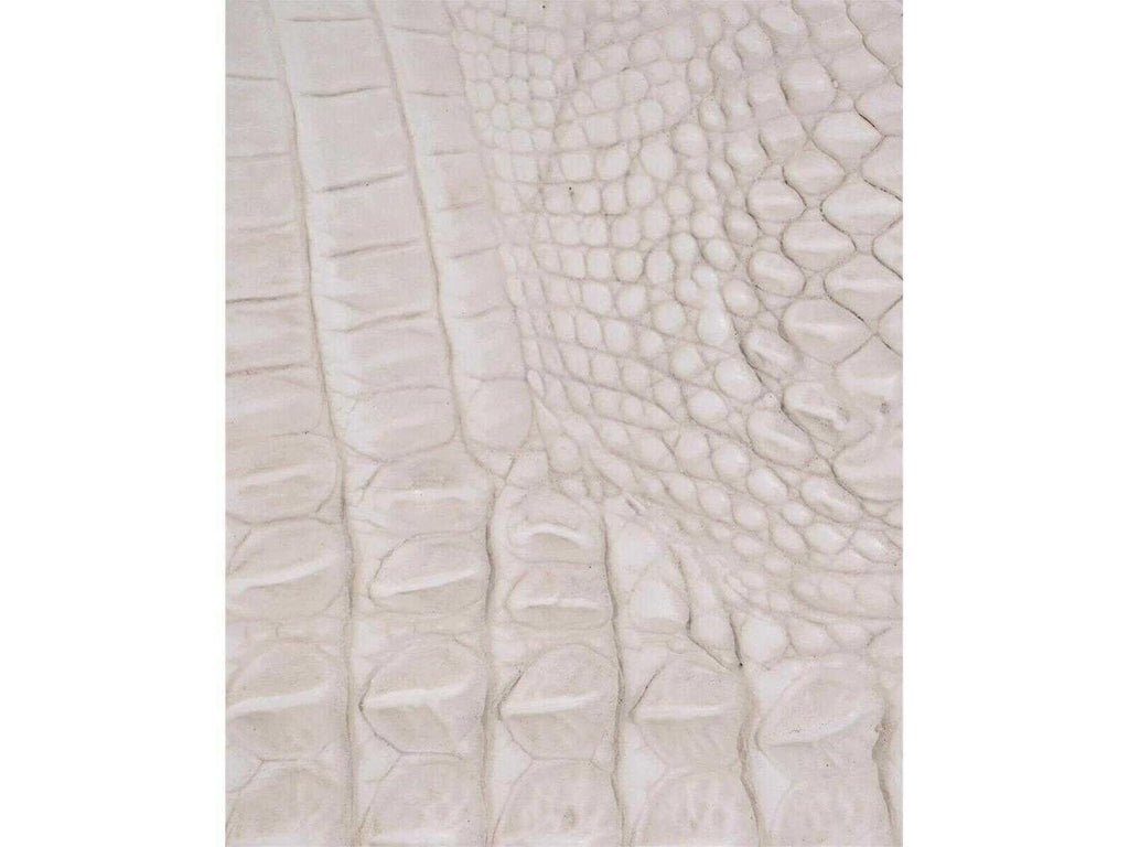 Kano Sideboard Book-Matched Faux Crocodile Pattern with Brushed Brass