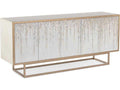 Ide Hill 5-Door Sideboard in Antique Beluga and Brushed Brass