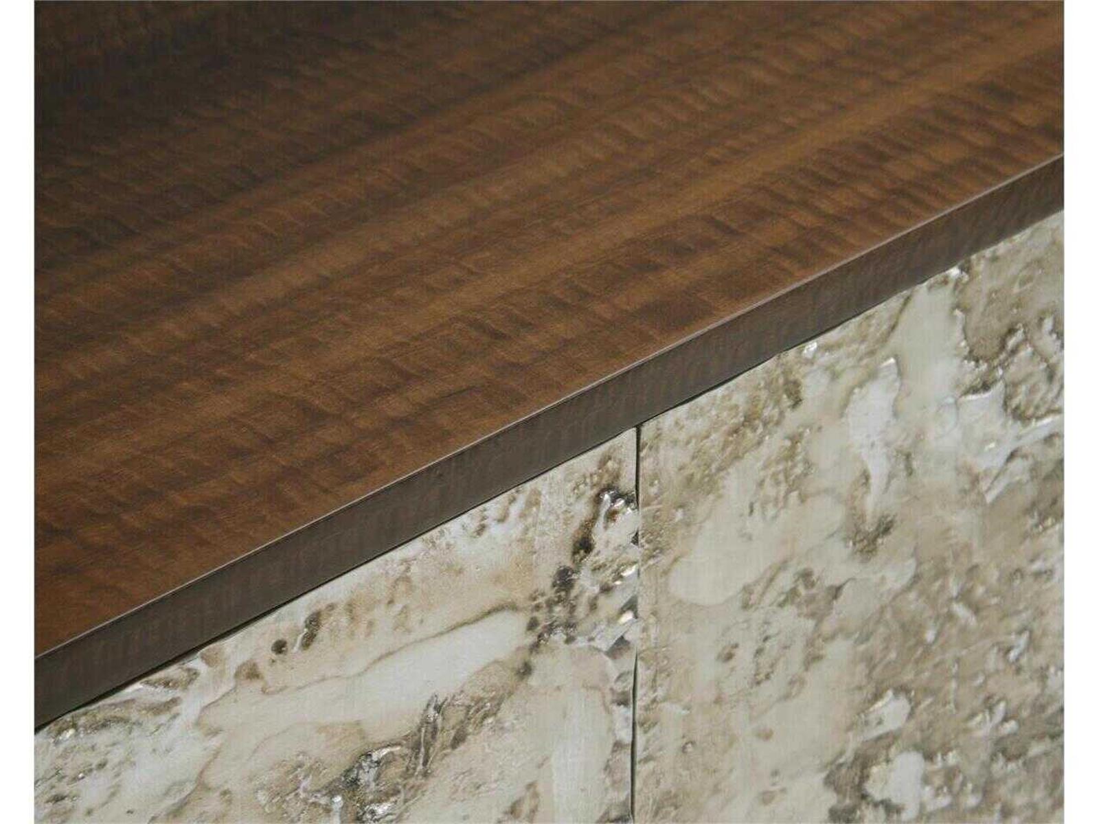 Ignea 5-Door Sideboard in Smoked Eucalyptus and Dark Bronze