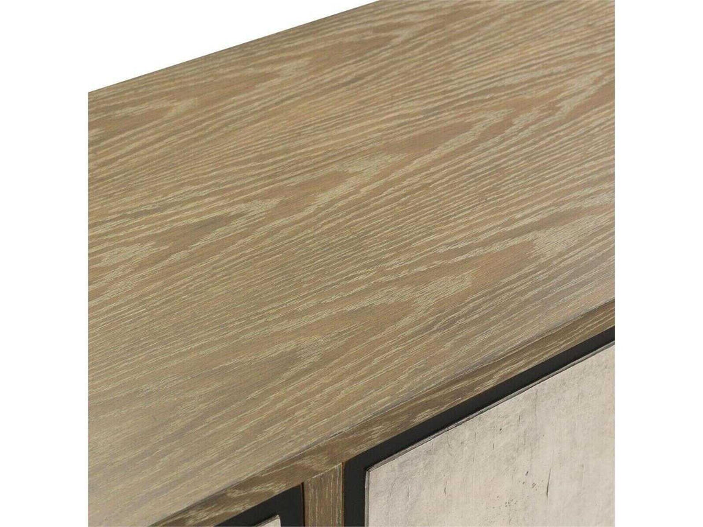 Mark McDowell Kaya 6-Door Credenza Sideboard with Driftwood Oak Finish