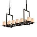 Justice Design Group Clouds 51 Inch 12 Light Linear Suspension Light Cp441527