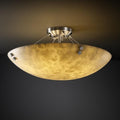 Justice Design Group Clouds 39 Inch 8 Light Semi Flush Mount Cp132209