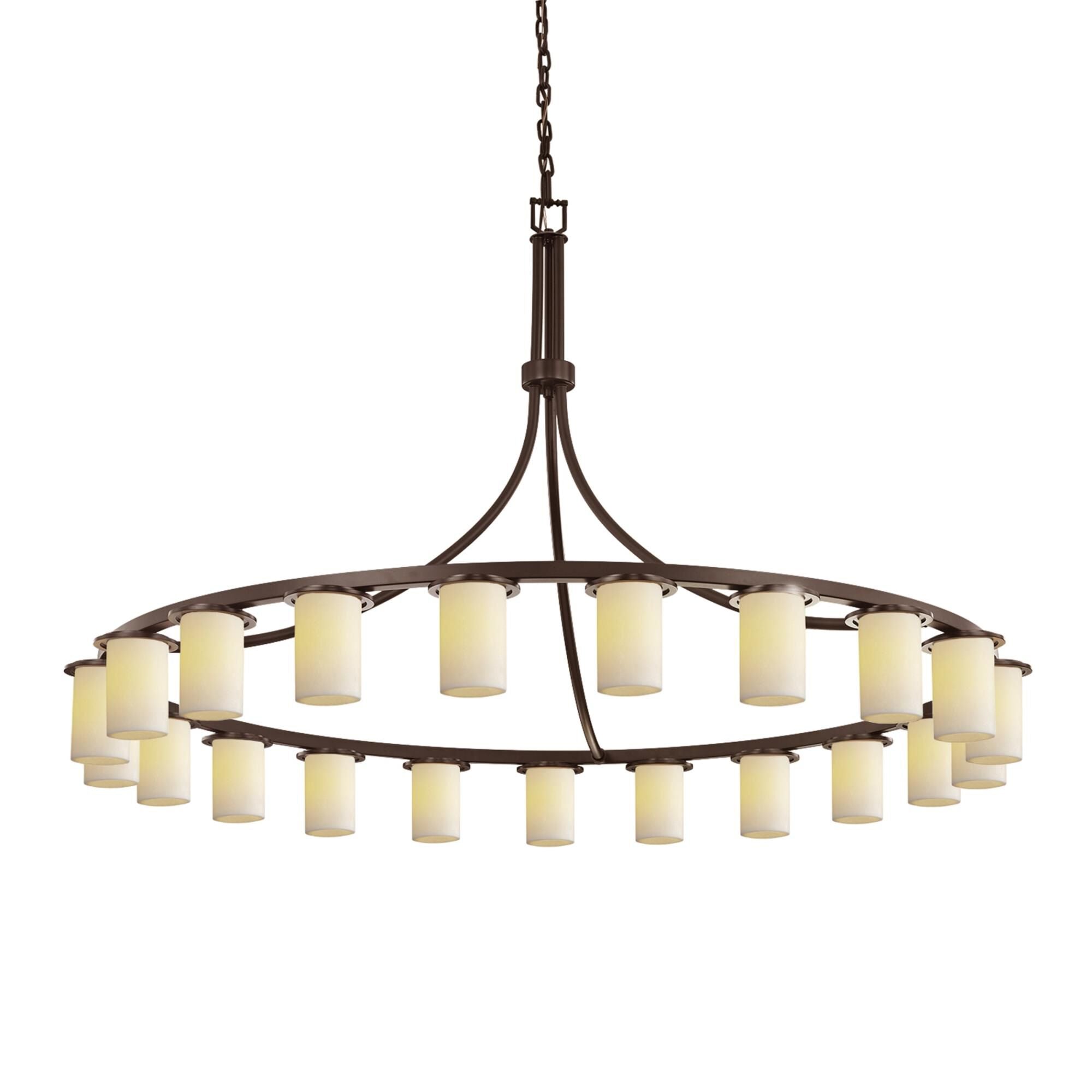 Justice Design Group Candlearia 60 Inch 21 Light Chandelier Cp486461