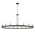 Justice Design Group Clayton 60 Inch 18 Light Led Mini Chandelier Cp790134