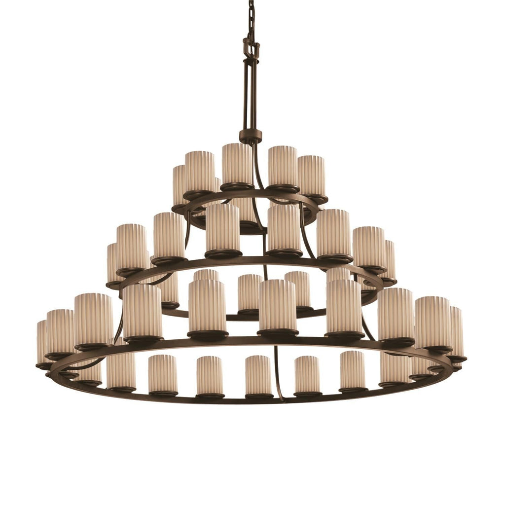 Justice Design Group Limoges 60 Inch 45 Light Chandelier Cp167563