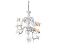 Karman Au-revoir 11-Light White Opalinen LED Chandelier by Matteo Ugolini