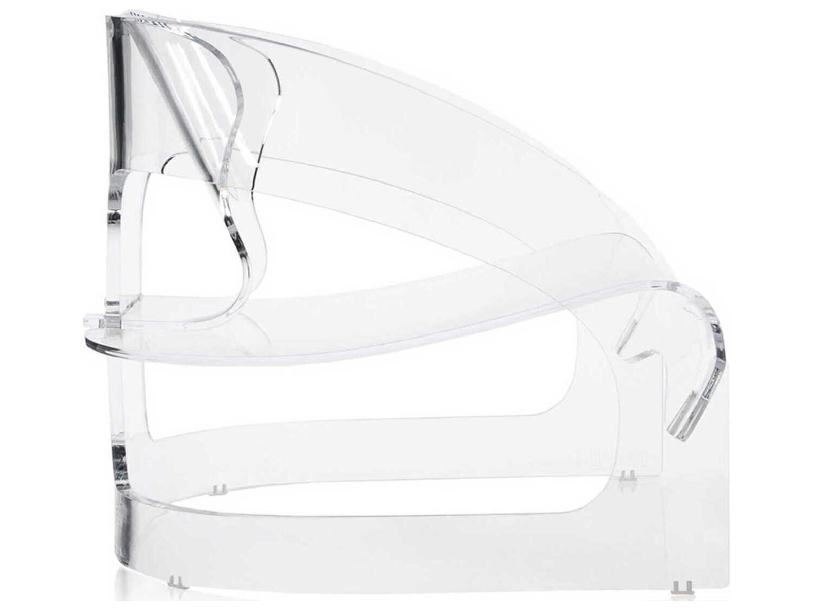 Joe Colombo Clear PMMA Accent Chair