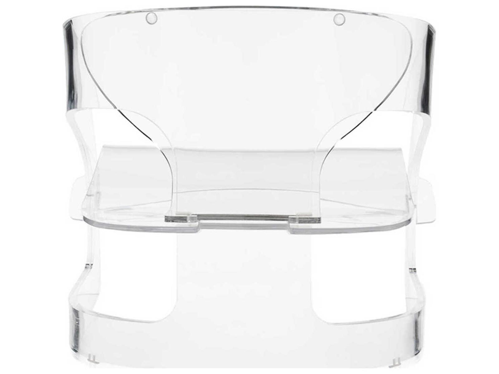 Joe Colombo Clear PMMA Accent Chair