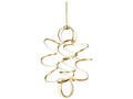 Kuzco Lighting Synergy LED Chandelier in Antique Brass with White Silicone Diffuser