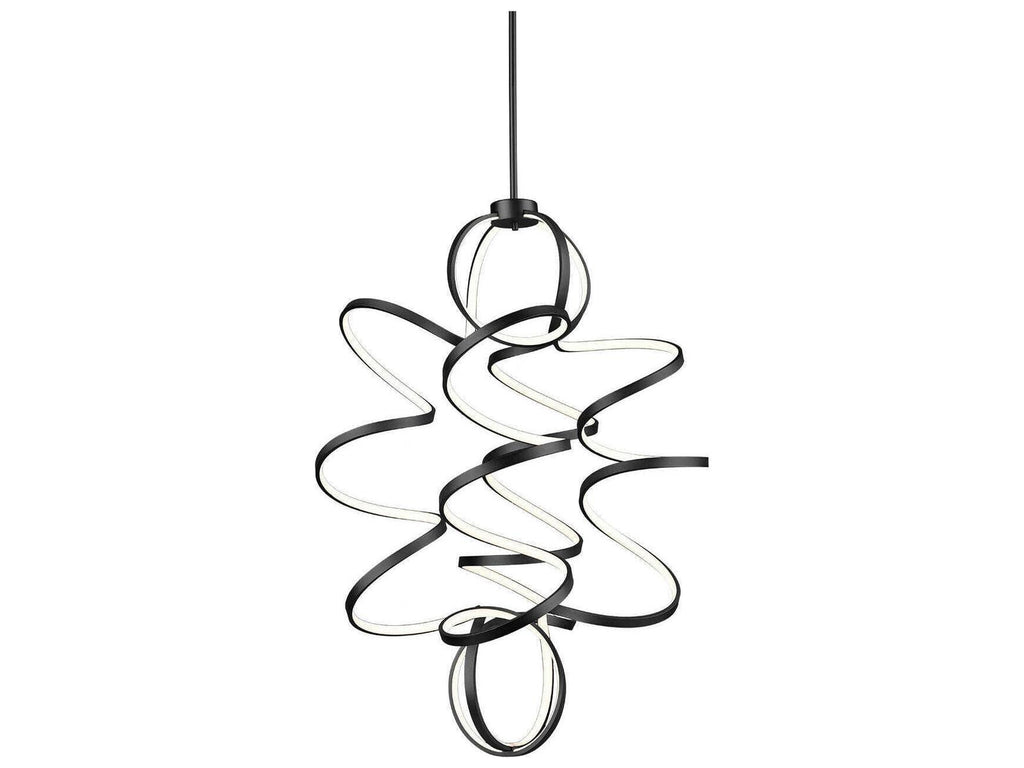 Kuzco Lighting Synergy LED Chandelier in Black