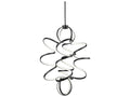Kuzco Lighting Synergy LED Chandelier in Black