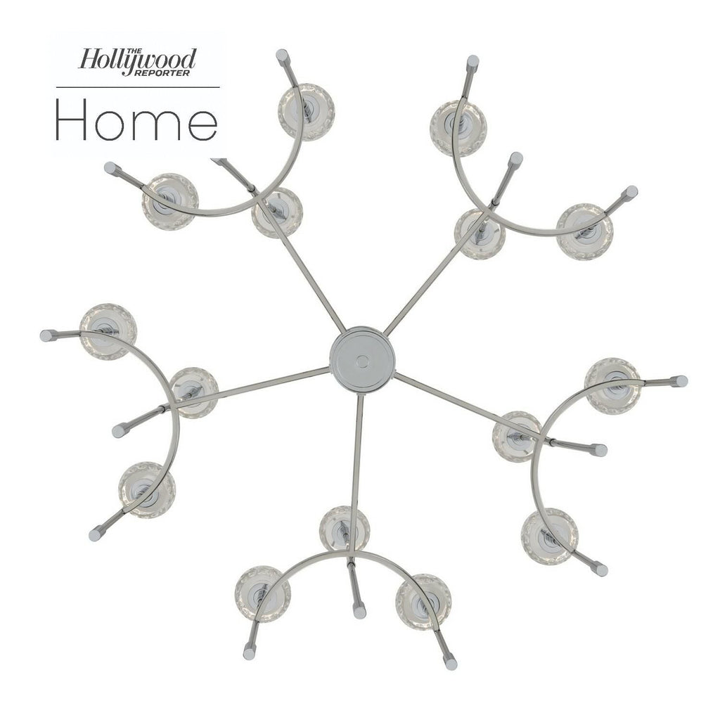 Kalco Lighting Mae 38 Inch 15 Light Led Chandelier Cp381843