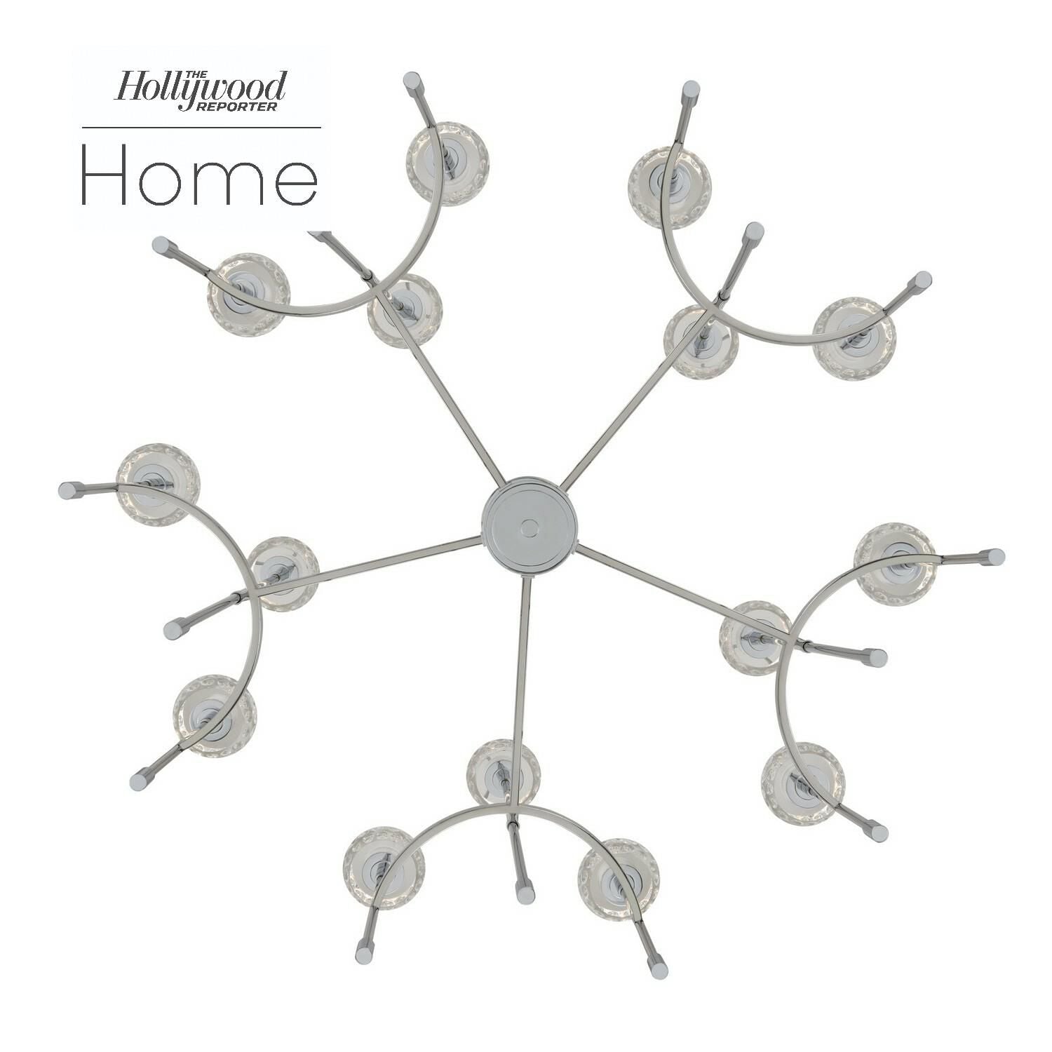 Kalco Lighting Mae 38 Inch 15 Light Led Chandelier Cp381843
