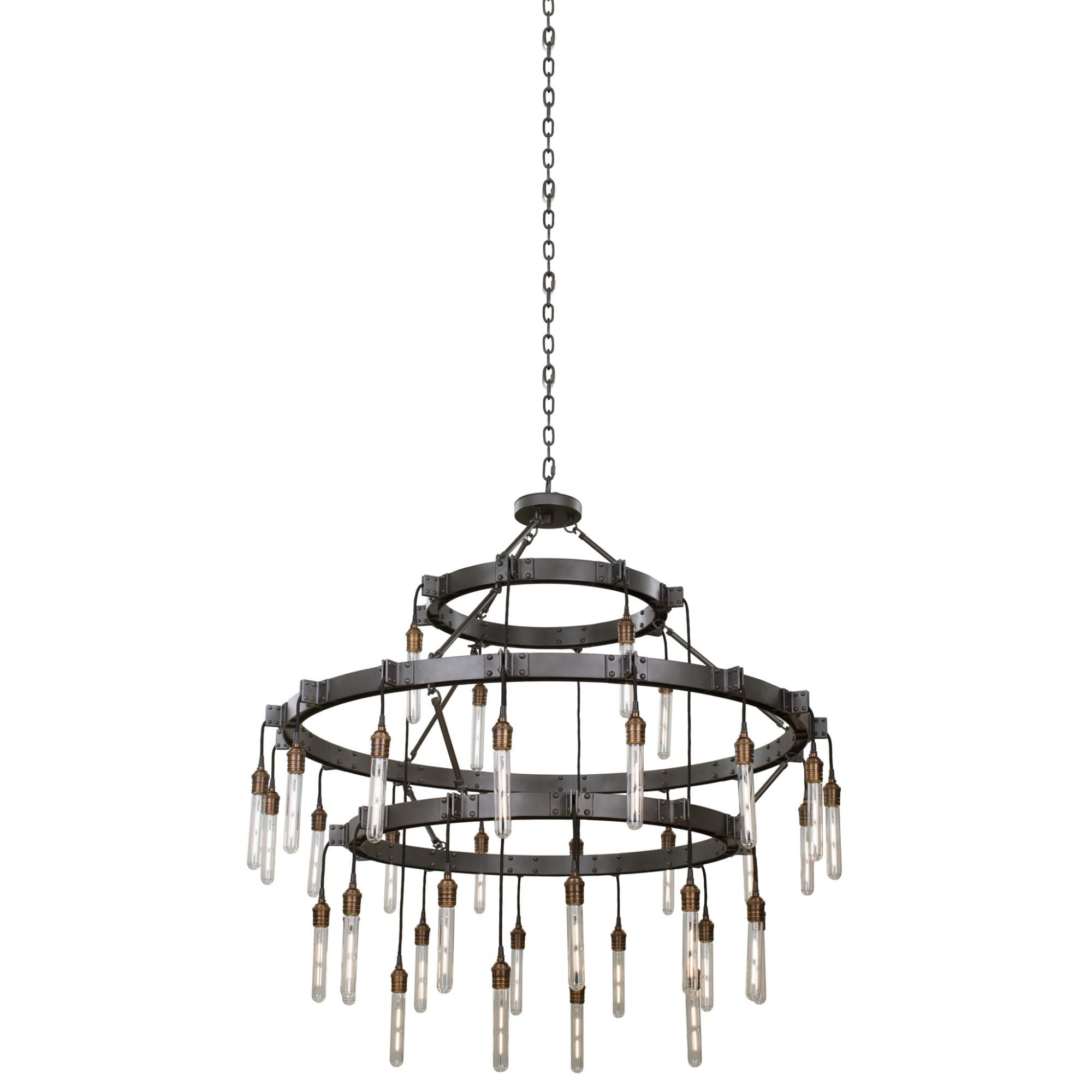 Kalco Lighting Stuyvesant 48 Inch 36 Light Chandelier Cp198761