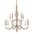 Kalco Lighting Carrara 40 Inch 15 Light Chandelier Cp47997