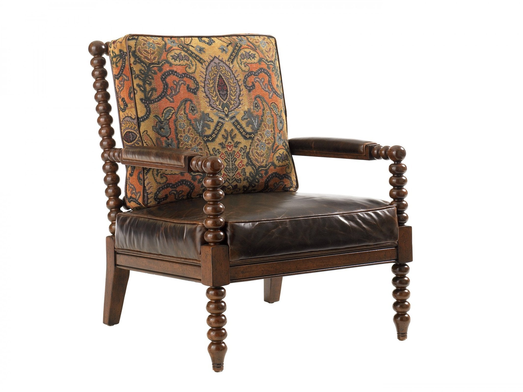 Tommy Bahama Home Kingstown Maarten Leather Chair