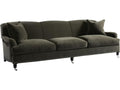Albert Mid-Sofa with Caster Legs and Nailhead Trim