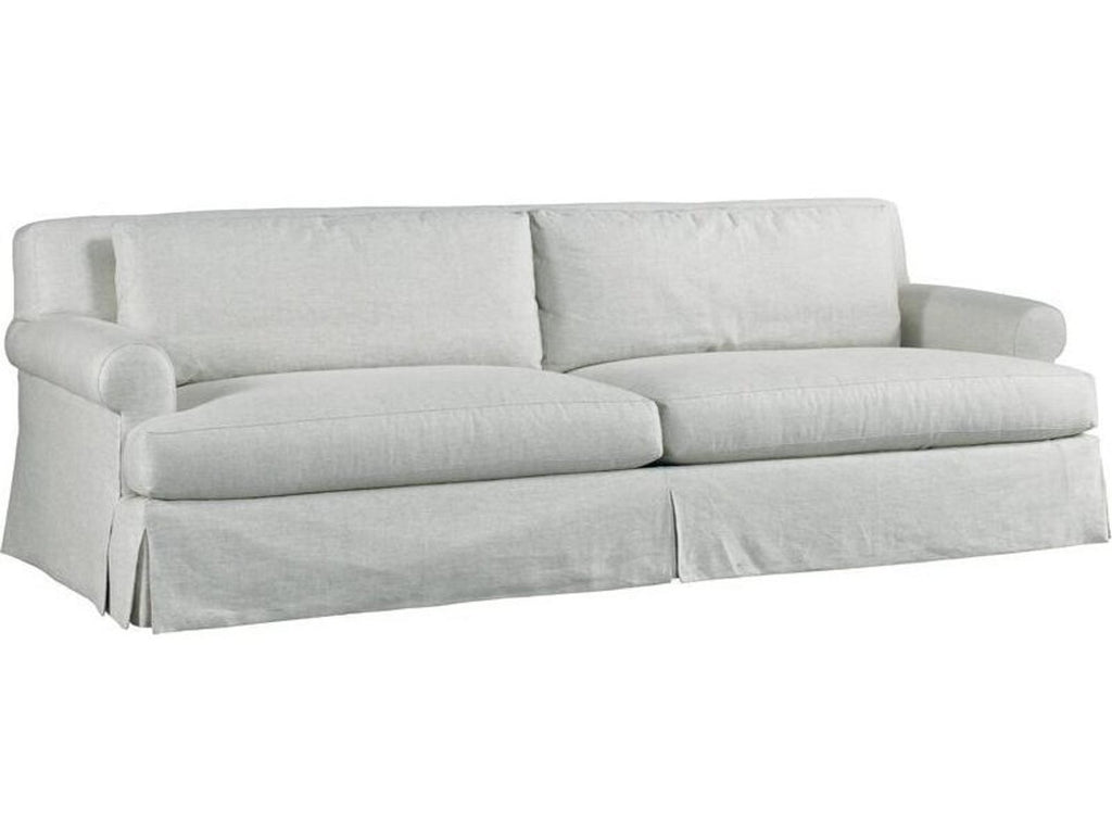 Upholstery Russell Sofa with Dressmaker Skirt and Lawson Back