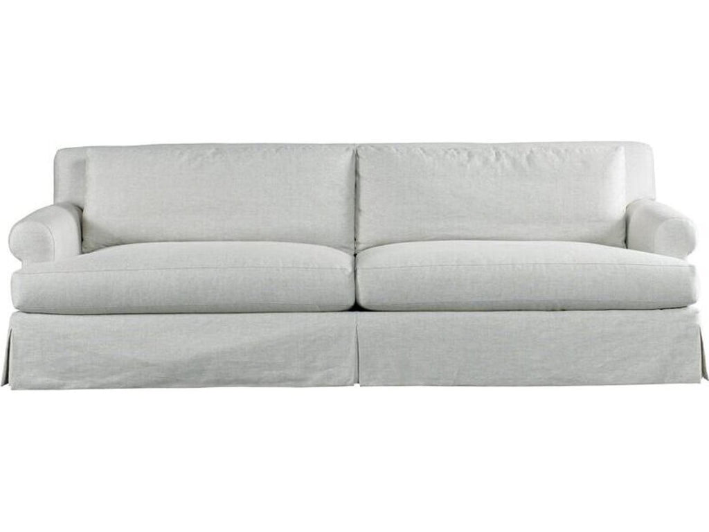 Upholstery Russell Sofa with Dressmaker Skirt and Lawson Back