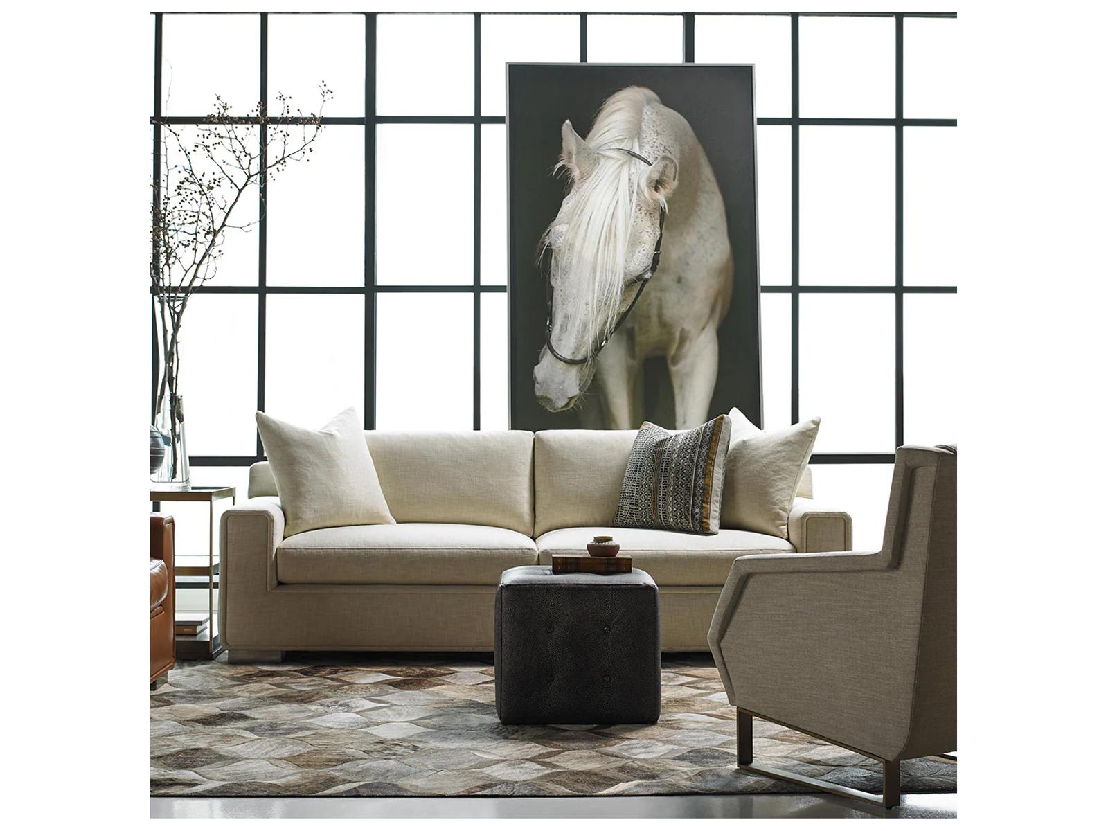 Hinson Mid-Sofa with Customizable Upholstery