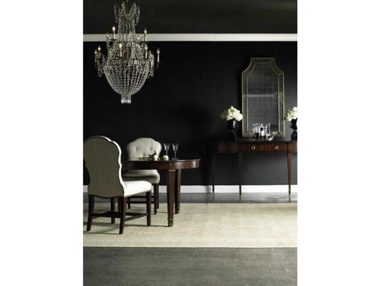 Classics Templeton Oval Dining Table in Rich Brown Antique Gold
